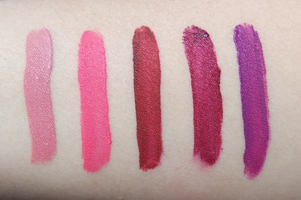 ABH Liquid Lipstick Swatches