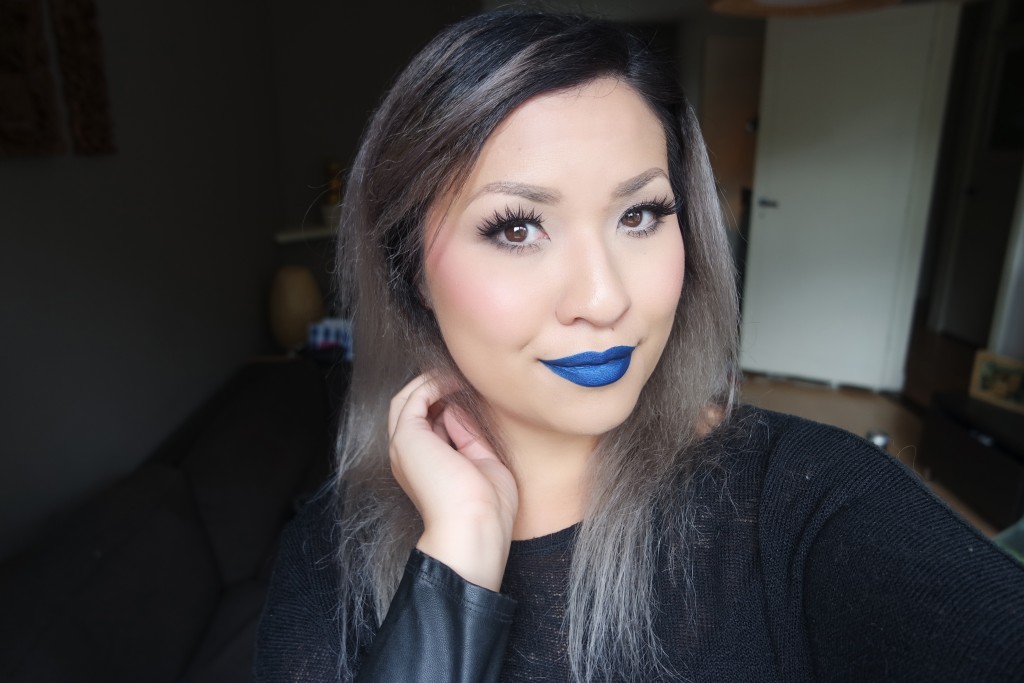 ABH Liquid Lipstick in Paint look