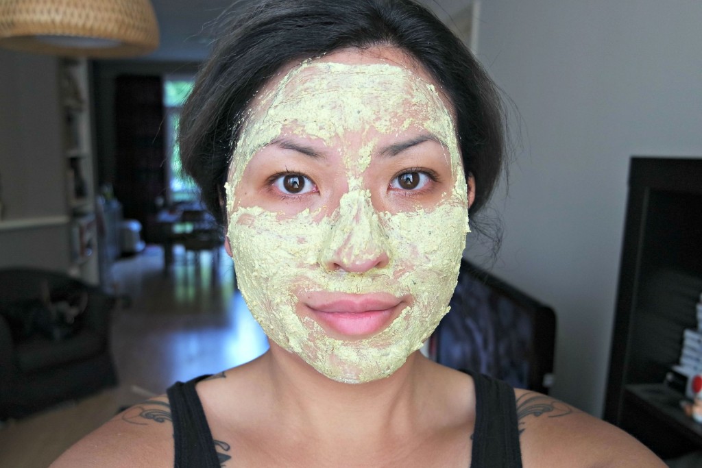 Lush Brazened Honey on Face