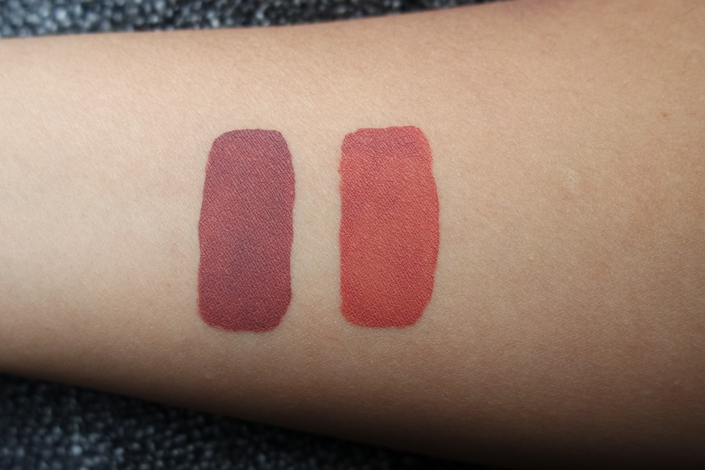 KvD Lolita I and II swatch