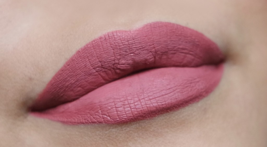 LA Splash Latte Confession Lip swatch