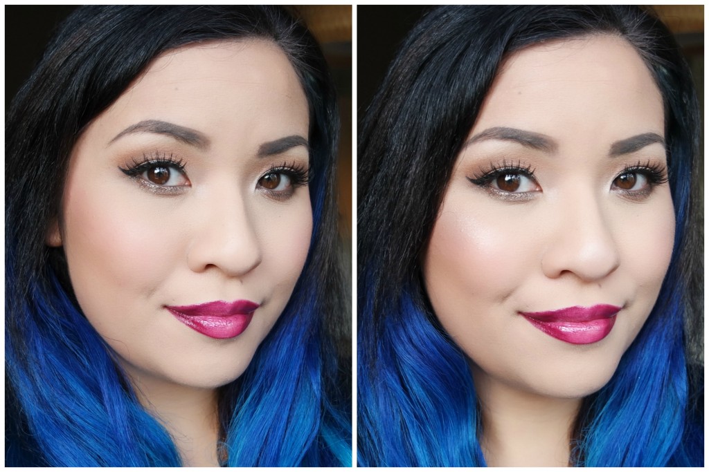 Artdeco Artic Beauty Highlighter Before-After