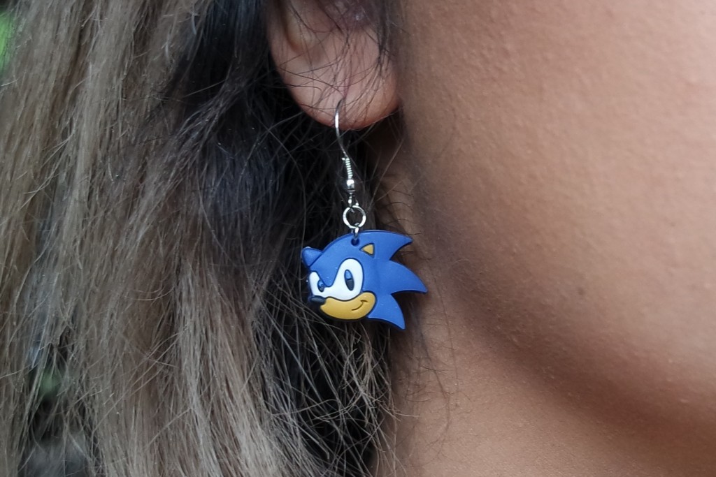 Sonic Hedgehog Earrings 02