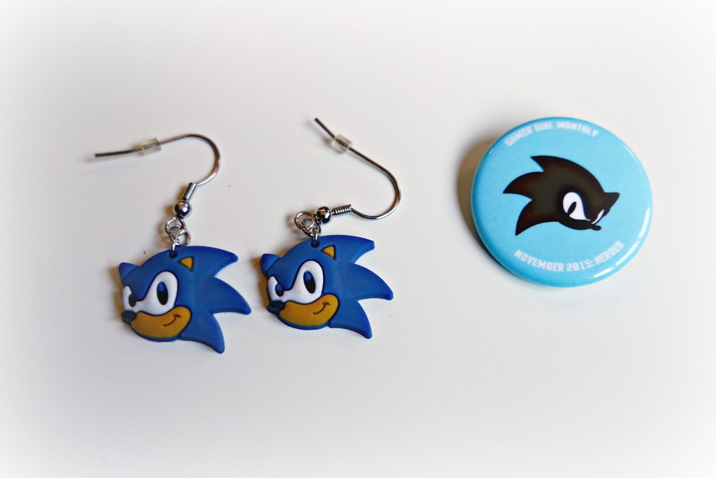 Sonic Hedgehog Earrings 01