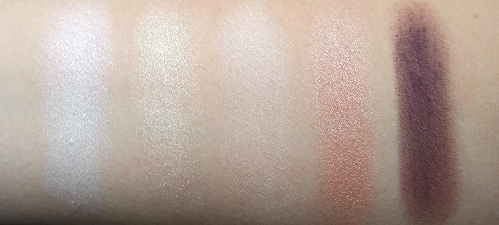 Urban Decay Gwen Stefani 1st Row Swatches