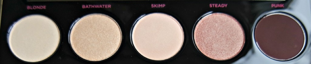 Urban Decay Gwen Stefani Palette 1st row