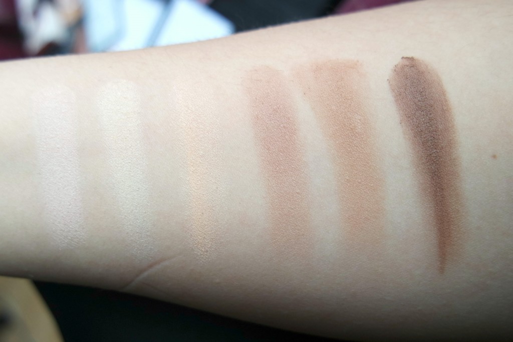 Kat von D Shade Light Contour Palette Swatches