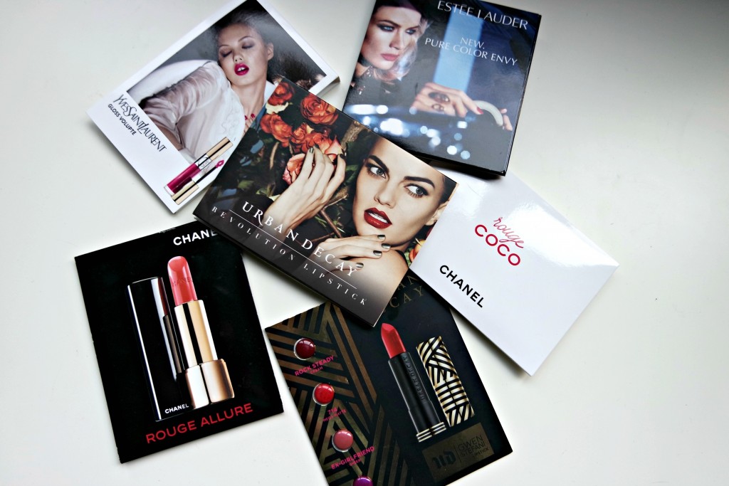 New 2016 The Beautynerd Sample Cards