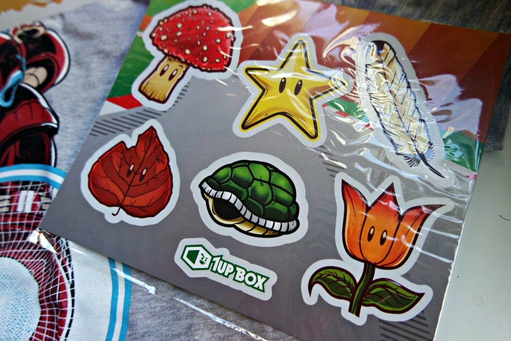 1Up Box Power-Up Window Decal