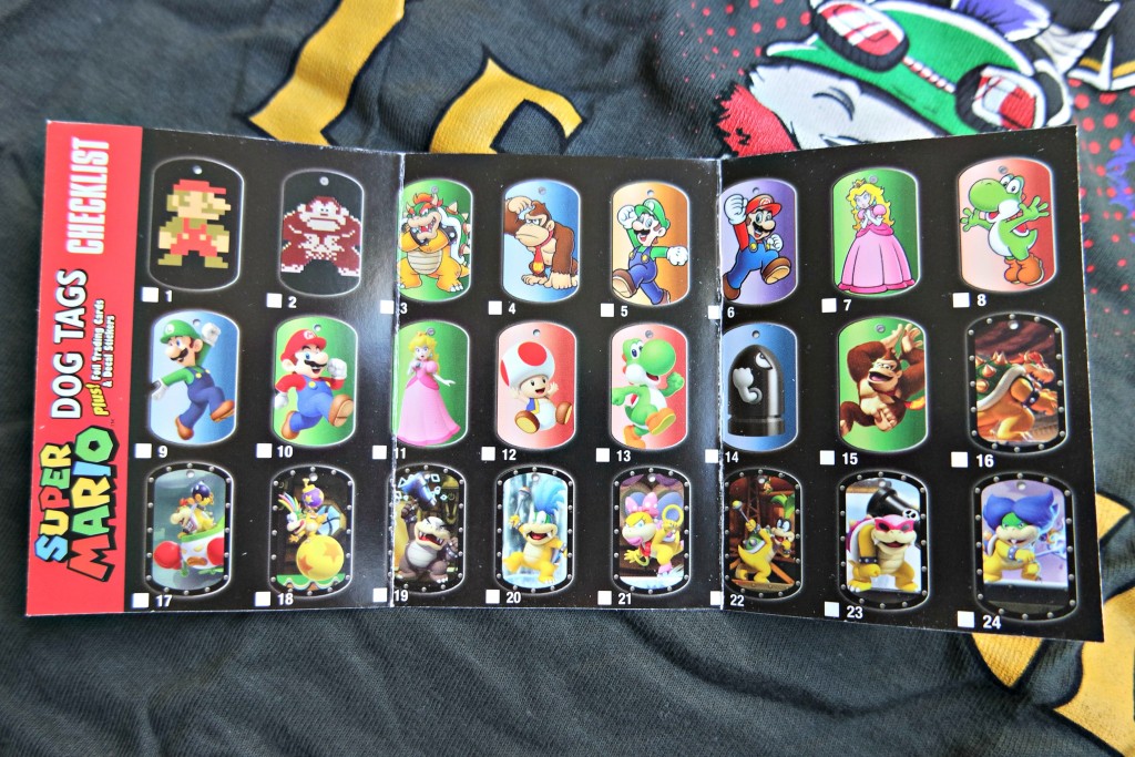 1Up Box Super Mario Dog Tag Overview