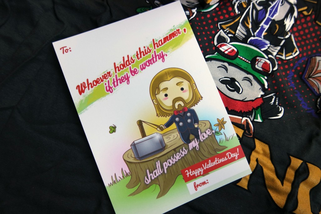 1Up Box Valentines Day Card