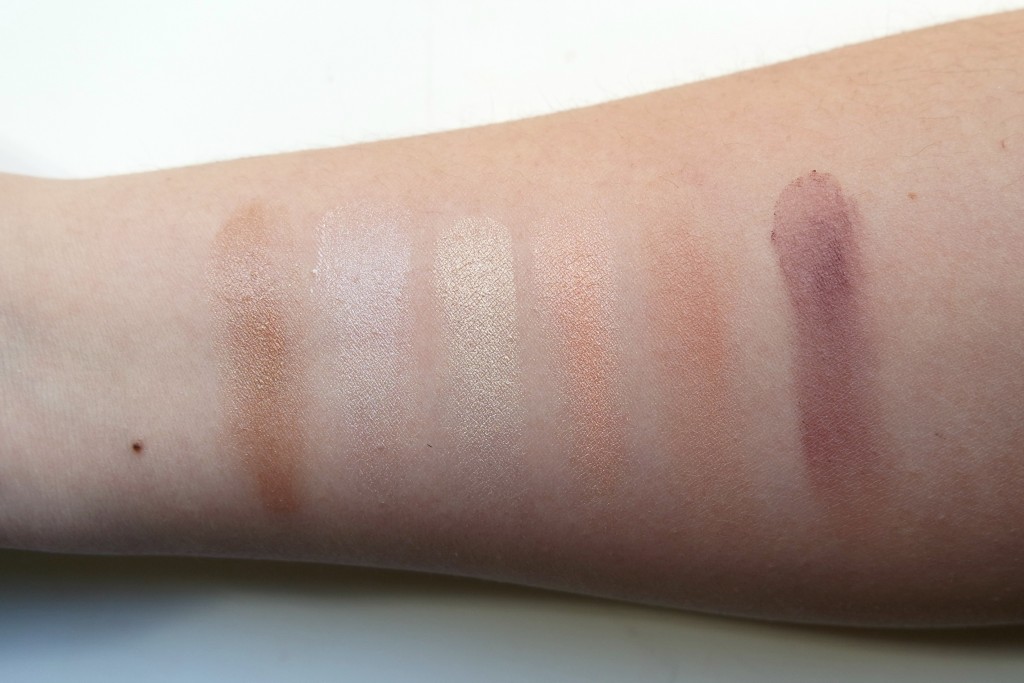 MUA Rhapsody Palette Swatches 01