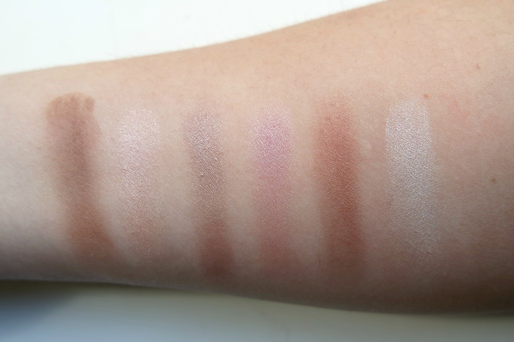 MUA Rhapsody Palette Swatches 02