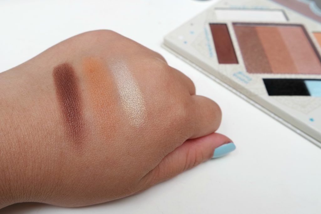 Essence the Glow Must Go On palette Swatches 01
