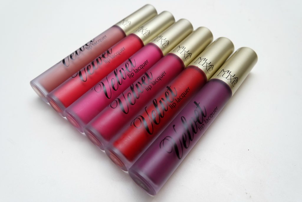MUA Luxe Velvet Lip Lacquer Summer 2016 01