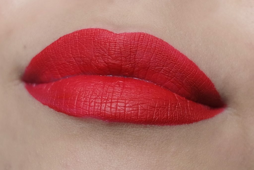 MUA Velvet Lip Lacquer in Reckless 01