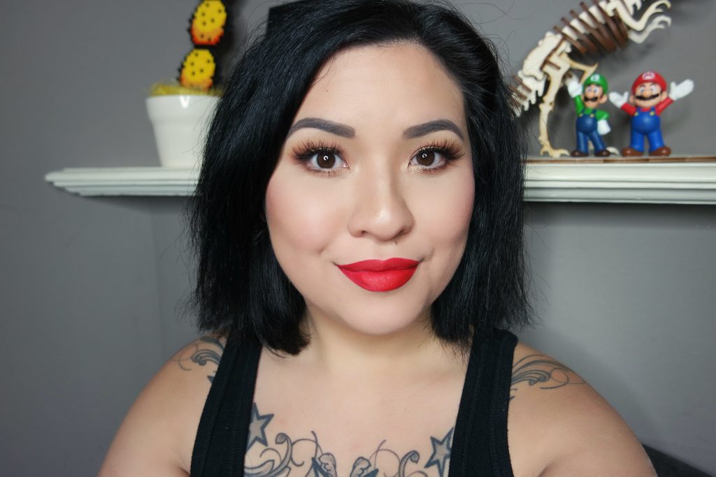 MUA Velvet Lip Lacquer in Reckless 02