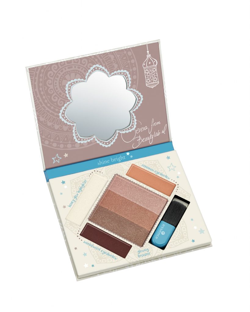Essence the glow must go on palette beautylab serena verbon