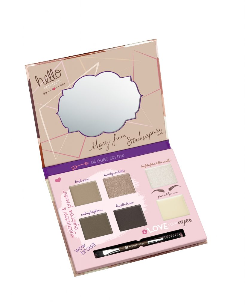 Essence shape & shadows palette Mary Oliver Strikeapose