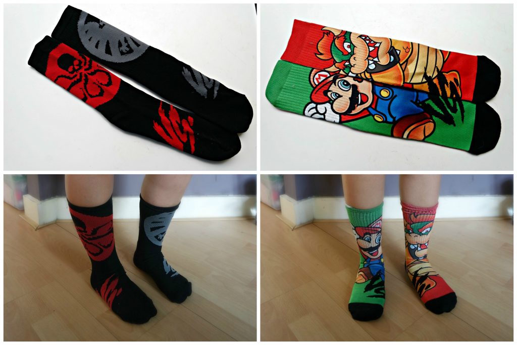 Lootcrate Lvl Up Socks March 2016 Versus 02