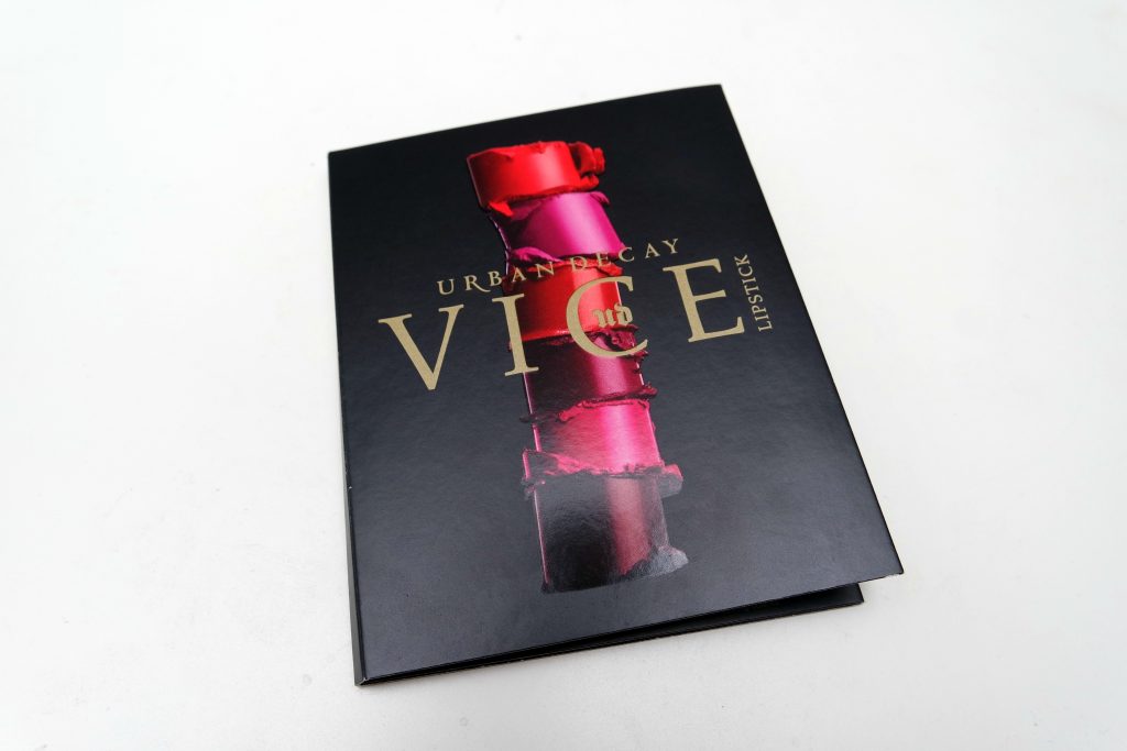 Urban Decay Vice Lipsticks 8 Sample Card 01