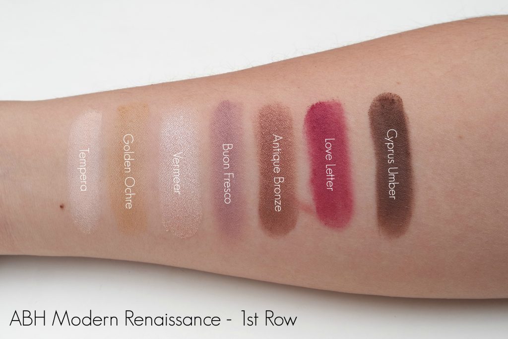 ABH Modern Renaissance Swatches 01