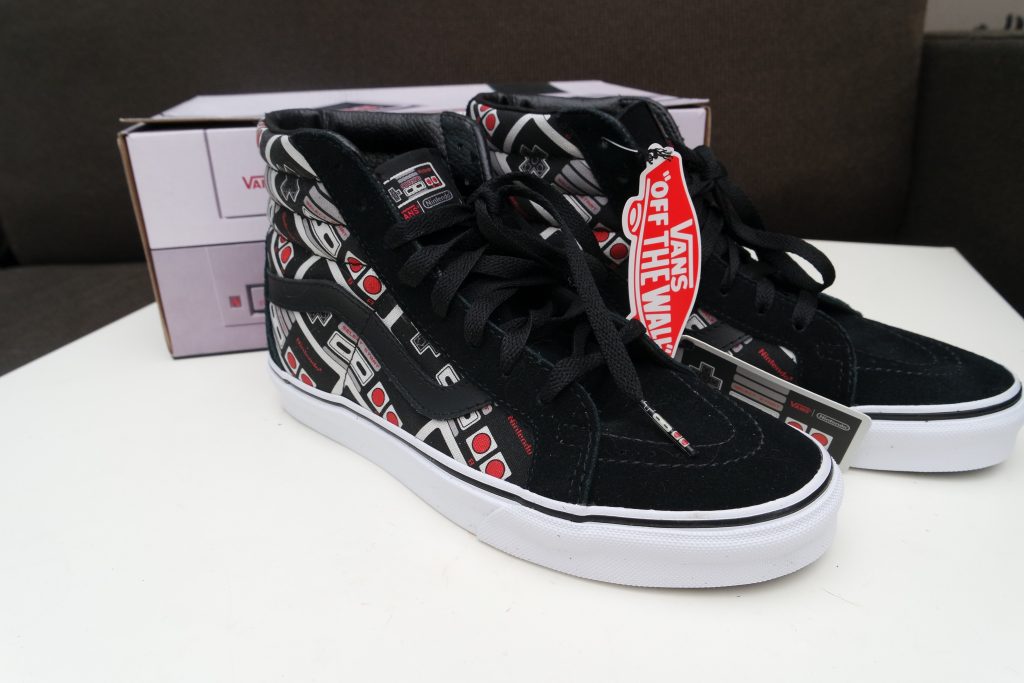 Vans x Nintendo Controller SK8-Hi Reissue Shoes 01