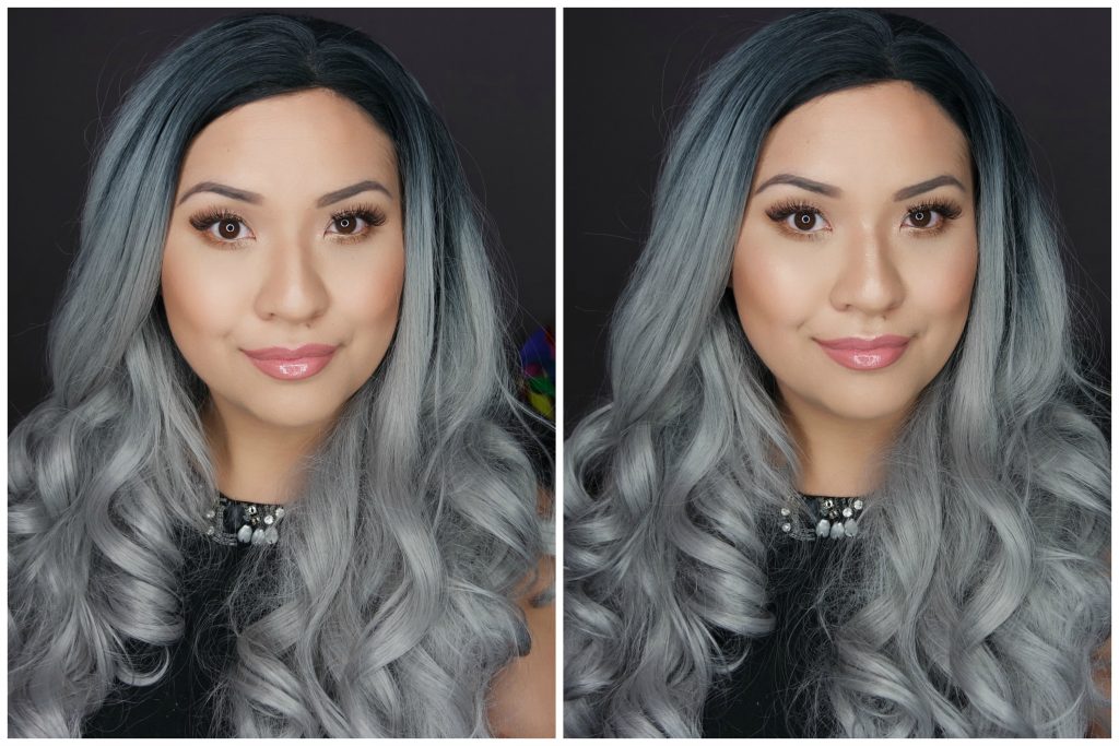 Colourpop Wisp Highlighter Before After 02