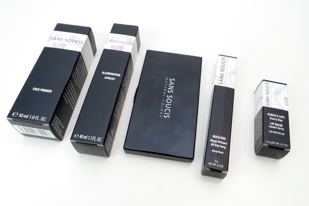 Sans Soucis Makeup Packaging