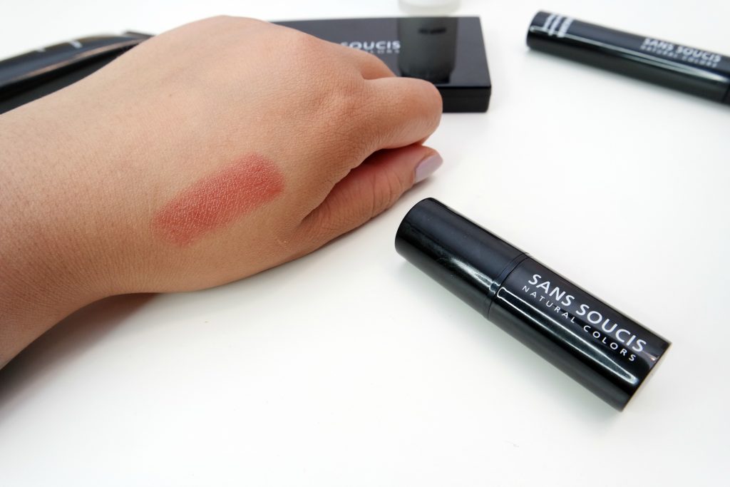 Sans Soucis Perfect Lips Every Day Lip Balm in Cherry Toffee Swatch