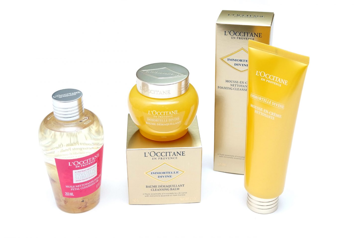 Skin Cleansing with L'Occitane