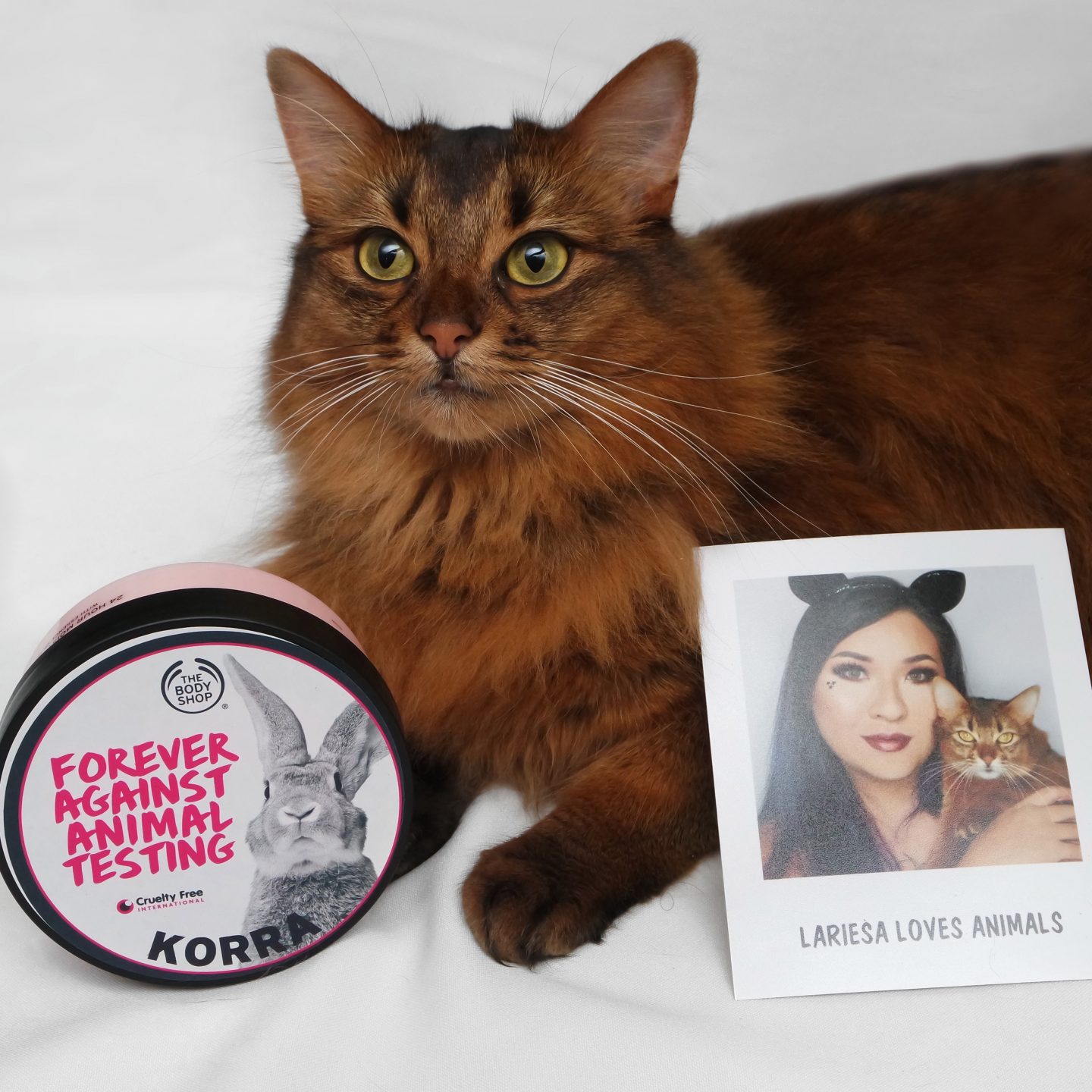 The Body Shop Forever Against Animal Testing Campaign