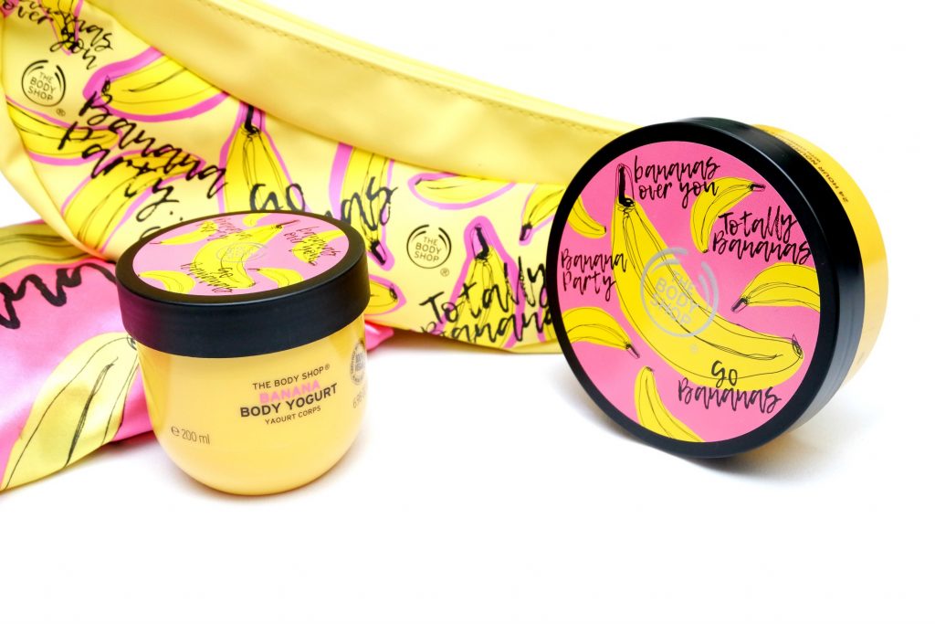 The Body Shop Banana Body Care Line Review