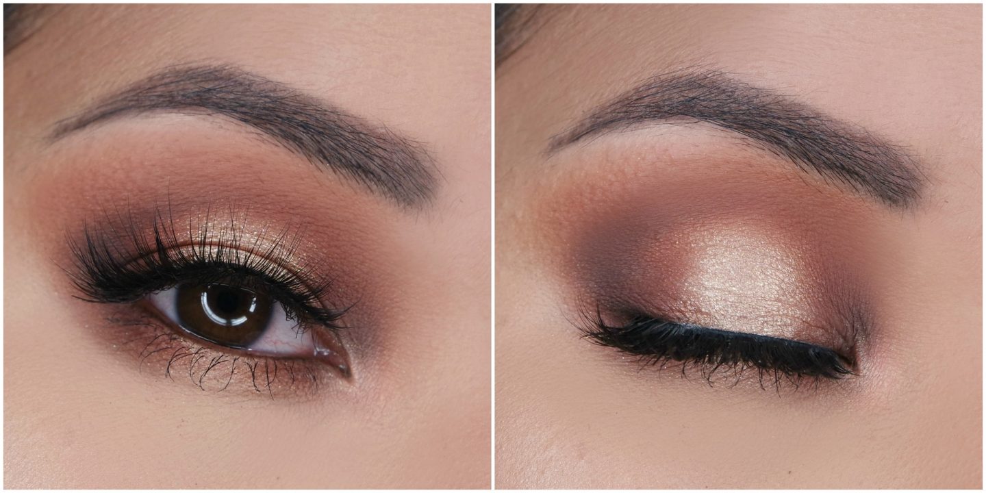 NYX Professional Makeup Away We Glow Shadow Palettes Look