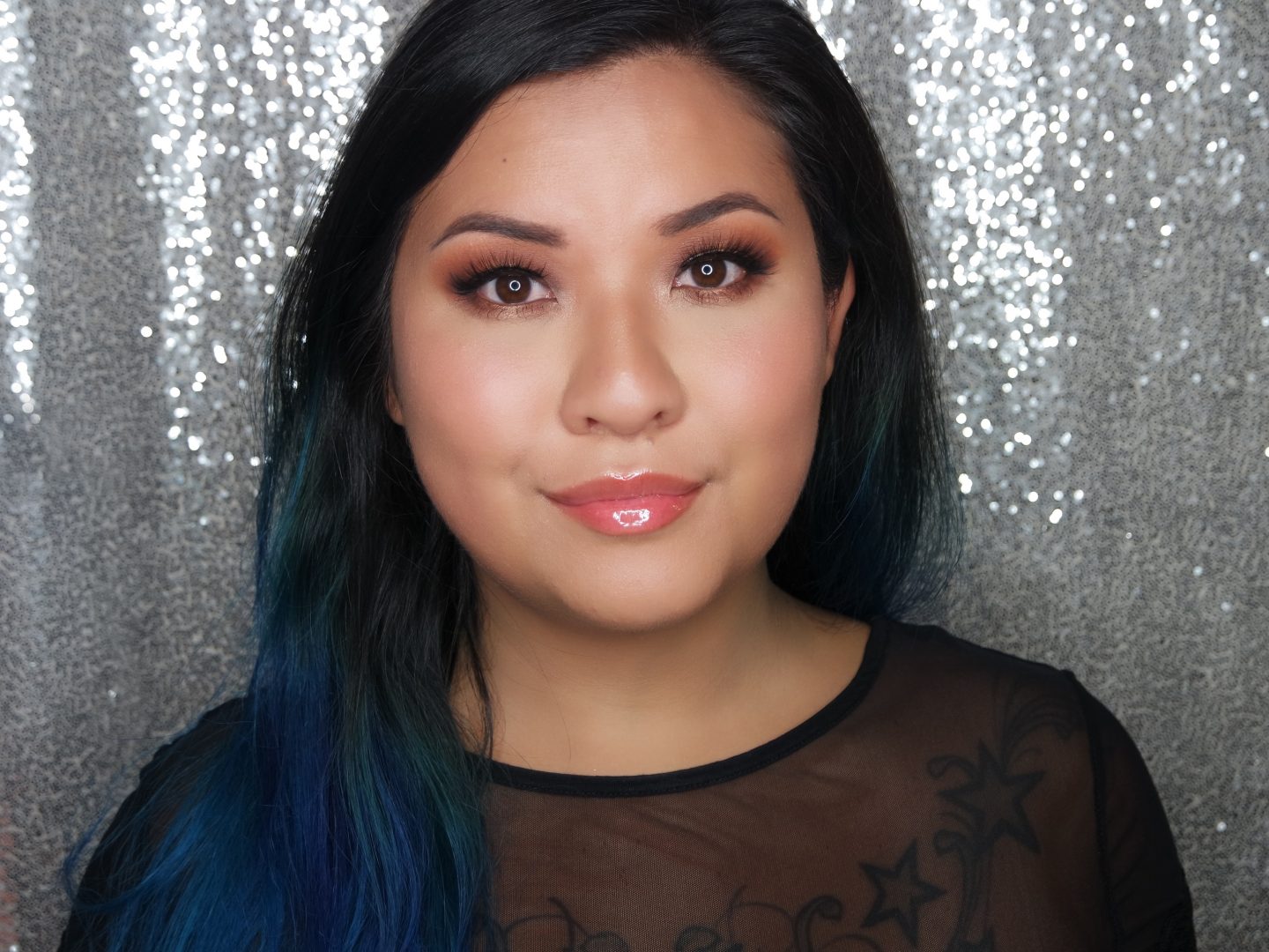 NYX Professional Makeup Away We Glow Shadow Palettes Look