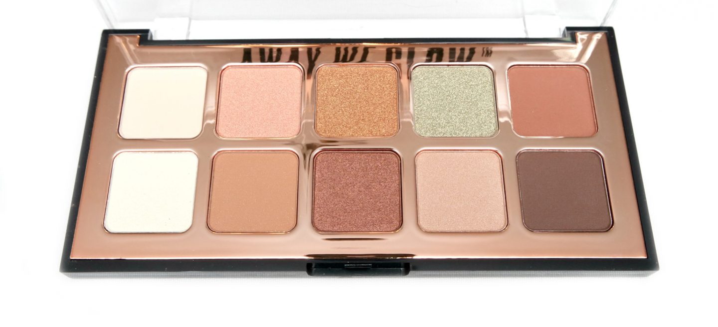 NYX Professional Makeup Away We Glow Shadow Palettes Review