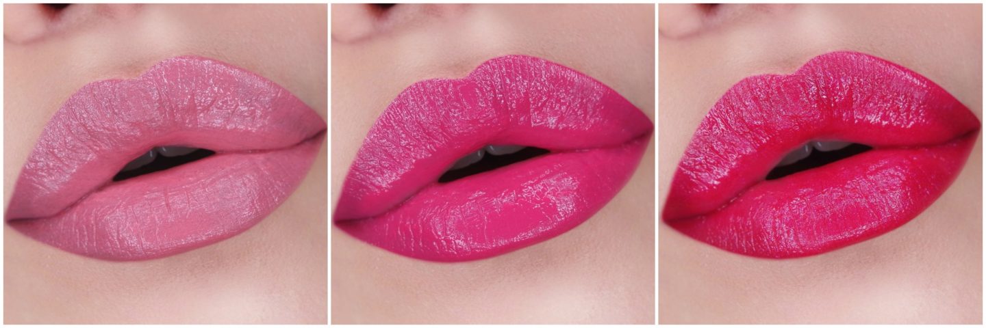 Giorgio Armani Lip Maestro Swatches
