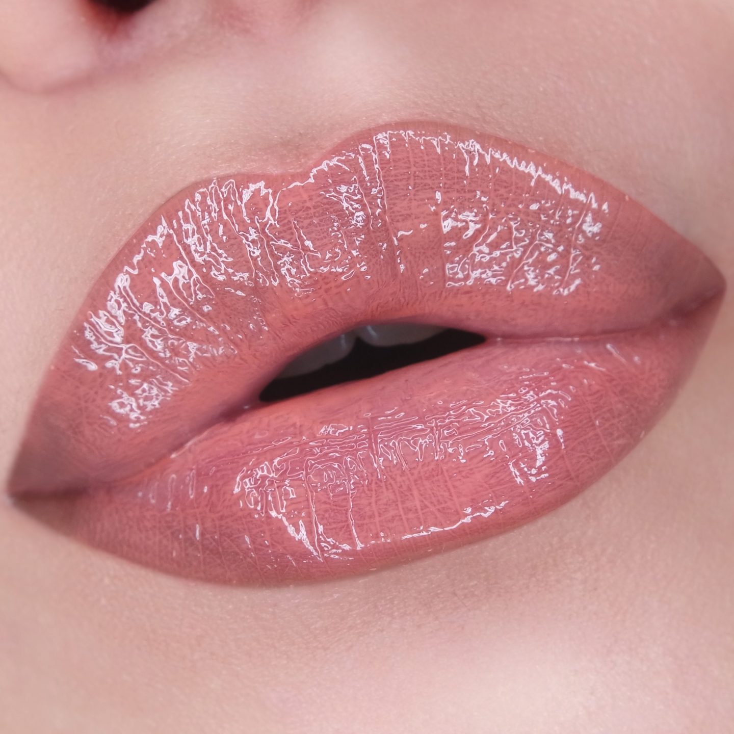 NARS Lip Gloss in Outrage Swatch