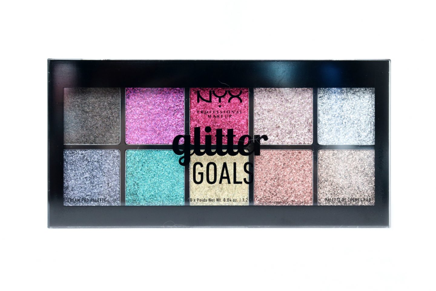 NYX Professional Makeup Glitter Goals Cream Pro Palette