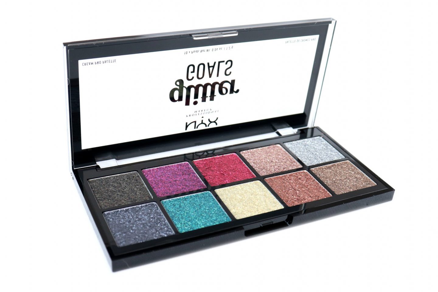 NYX Professional Makeup Glitter Goals Cream Pro Palette