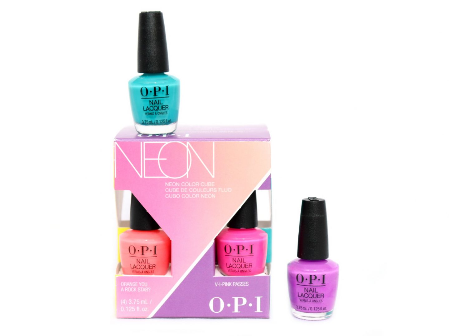 OPI Neon Color Cube review
