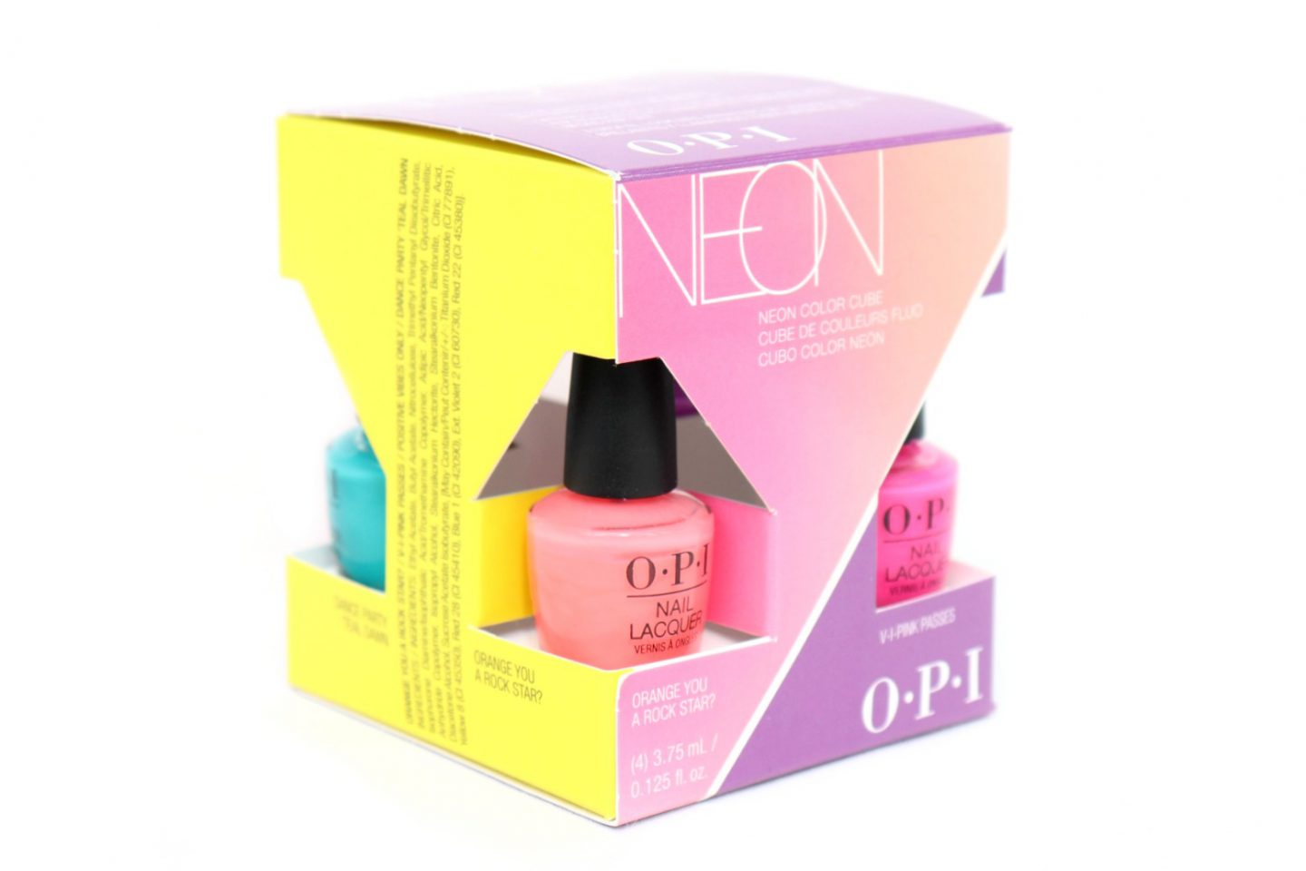 OPI Neon Color Cube review