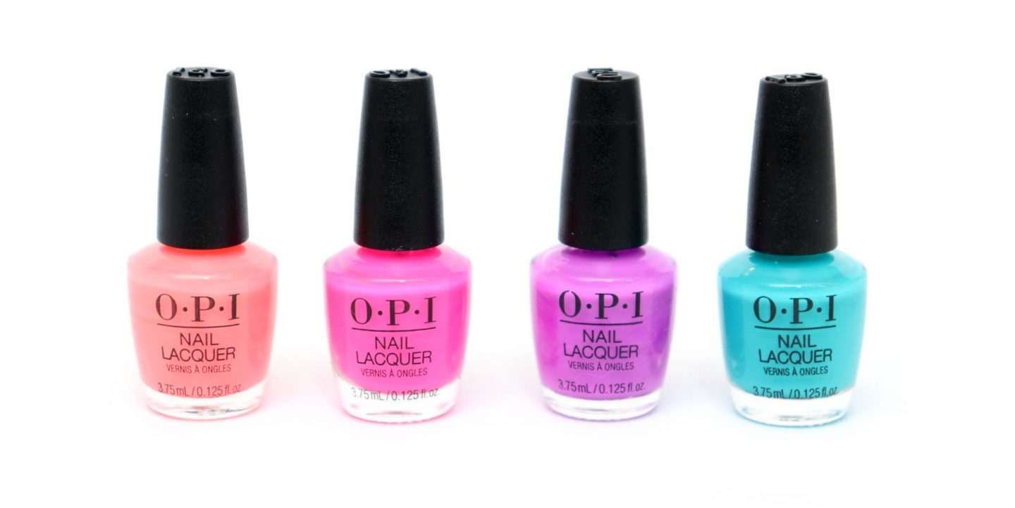 OPI Neon Color Cube review