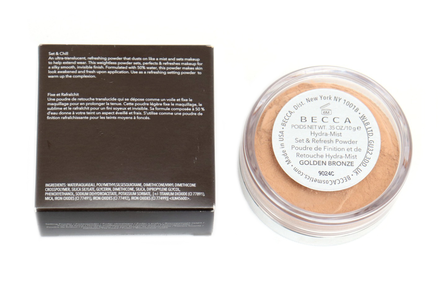 BECCA Hydra Mist Set & Refresh Powder Review