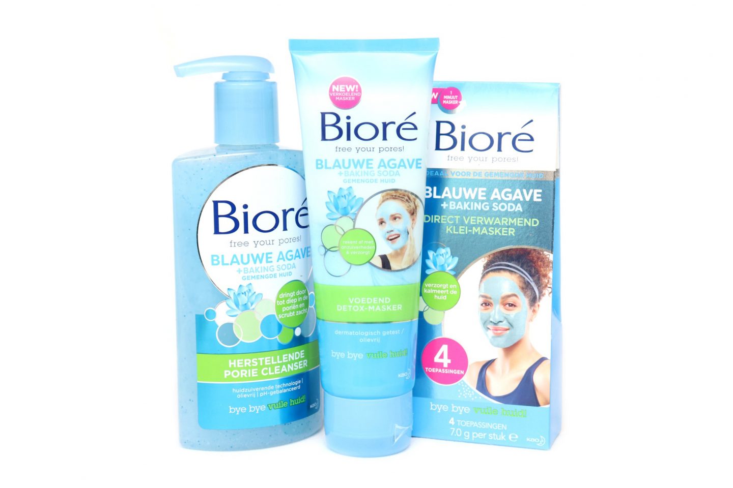 Bioré Blue Agave + Baking Soda Line Review
