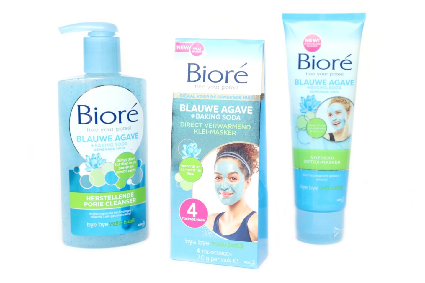 Bioré Blue Agave + Baking Soda Line Review