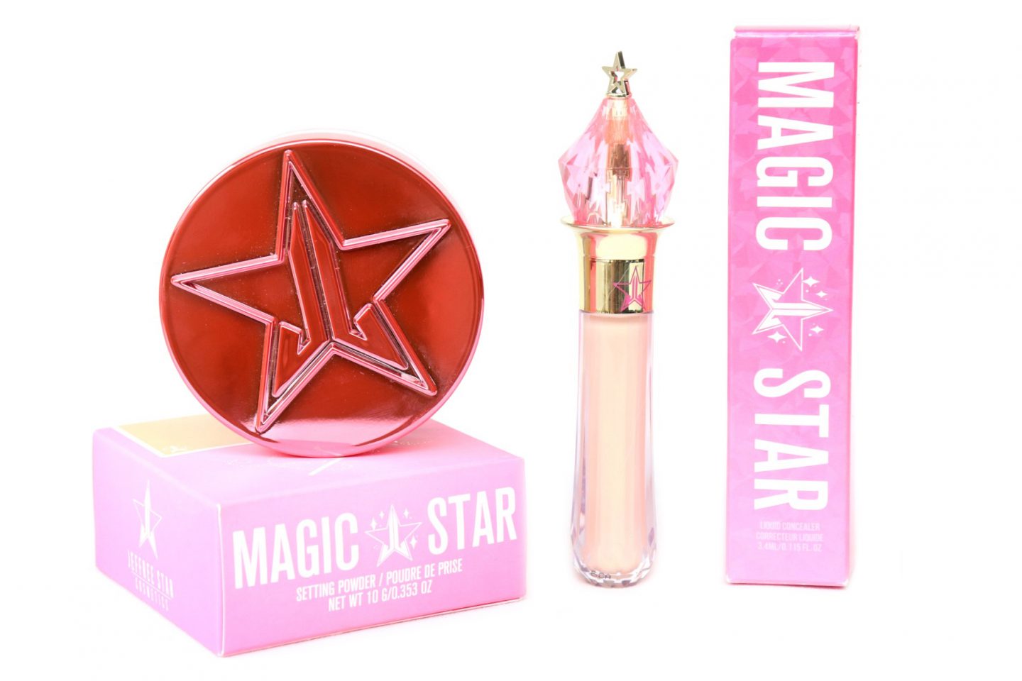 Jeffree Star Cosmetics Magic Star Concealer and Setting Powder Review