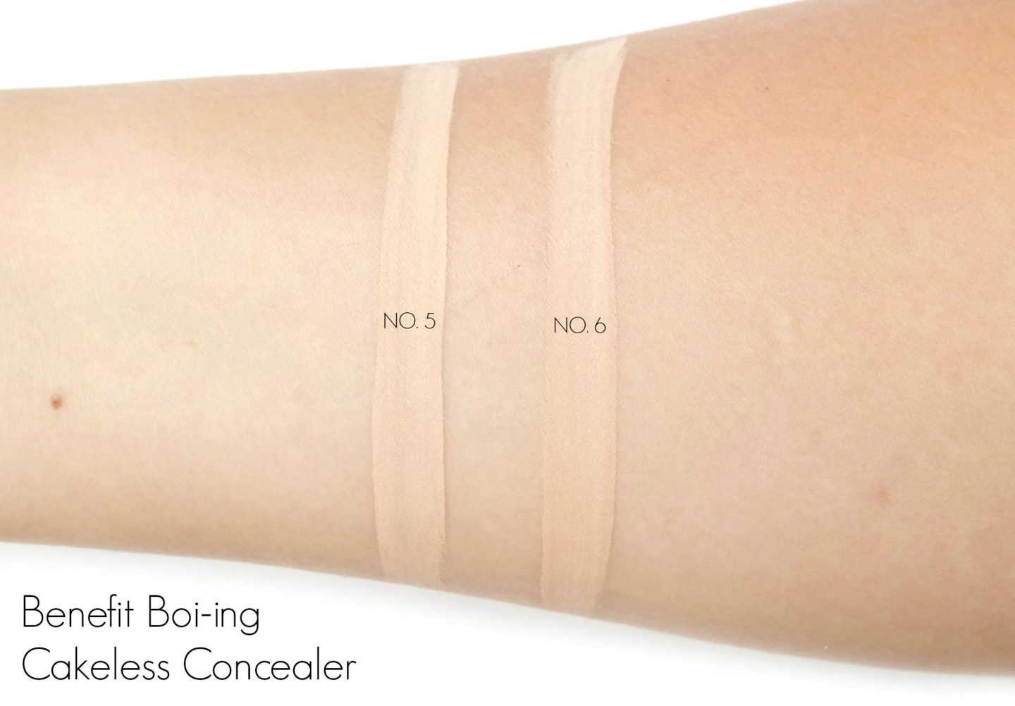 Benefit Boi-ing Cakeless Concealer Swatches