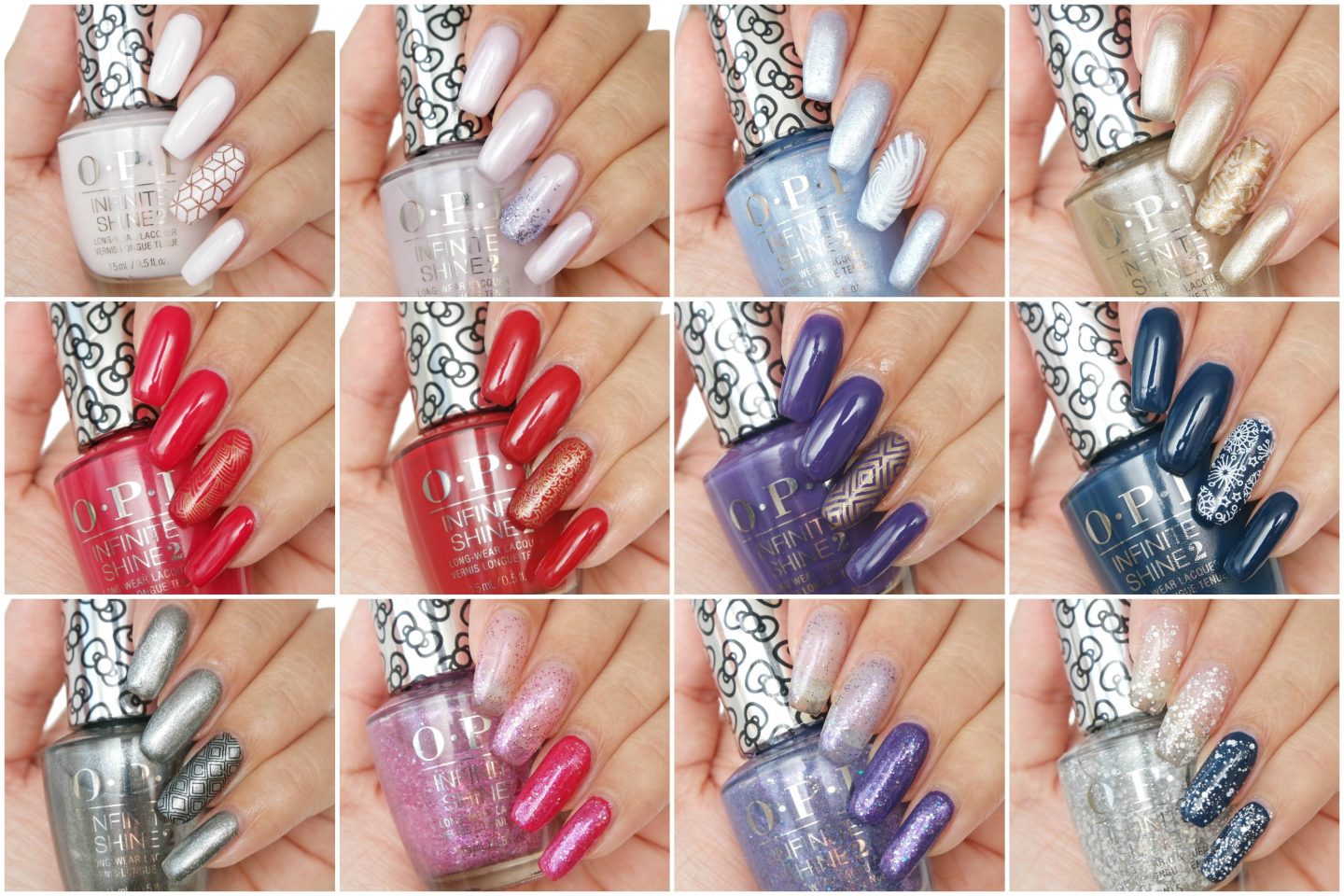 OPI Hello Kitty 2019 Collection Swatches