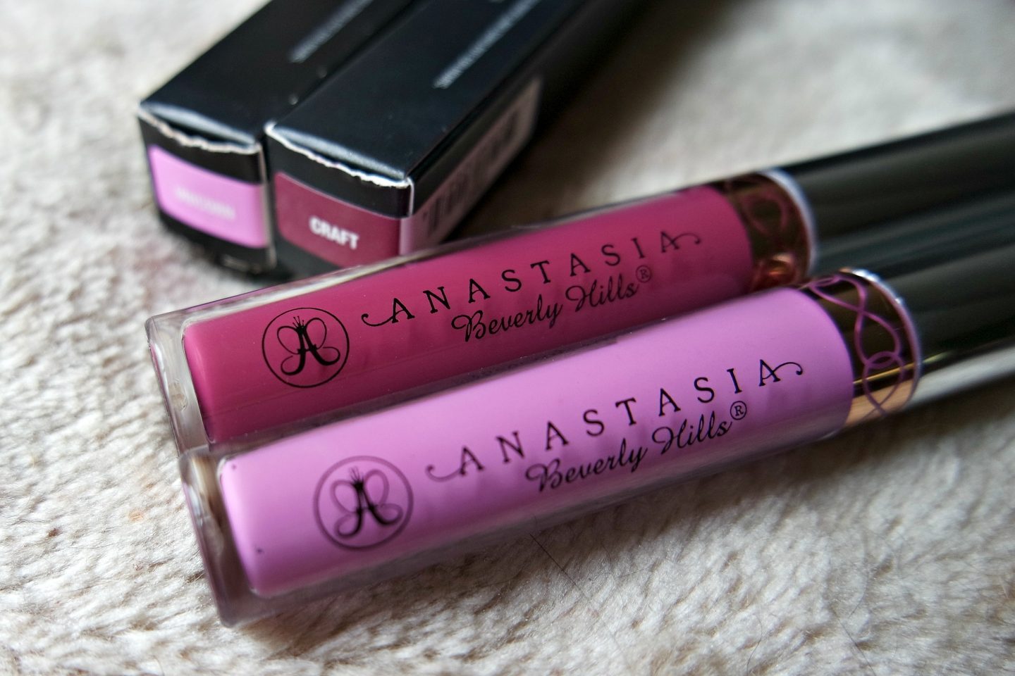 Anastasia Liquid Lipsticks in Craft & Unicorn